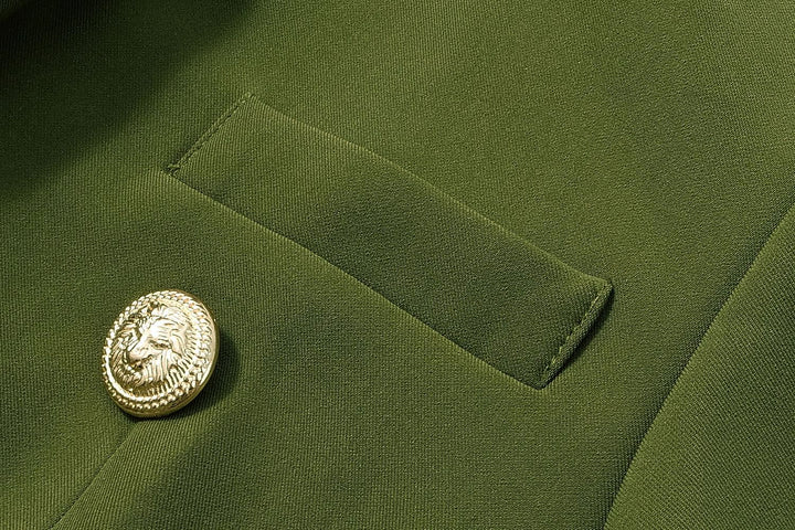 Geplooide top met uitlopende mouwen en maxi-rok set met tailleband – Rosiny 