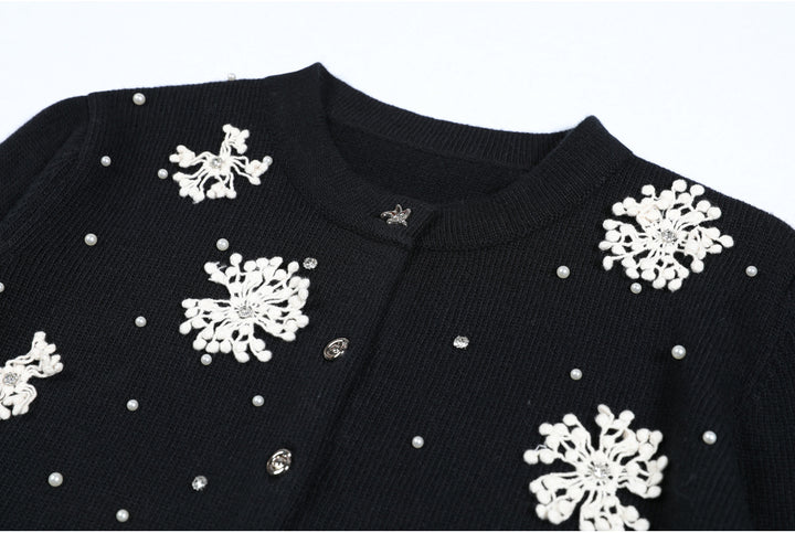 Haut à manches évasées plissées et ensemble jupe longue avec ceinture à la taille – Rosiny 