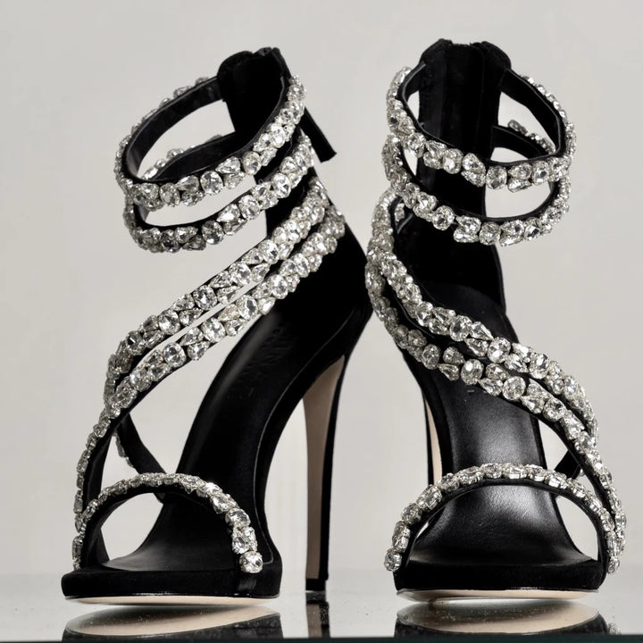 Geplooide top met uitlopende mouwen en maxi-rok set met tailleband – Rosiny 