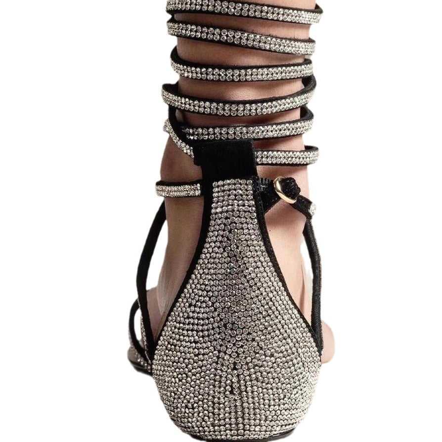 Geplooide top met uitlopende mouwen en maxi-rok set met tailleband – Rosiny 