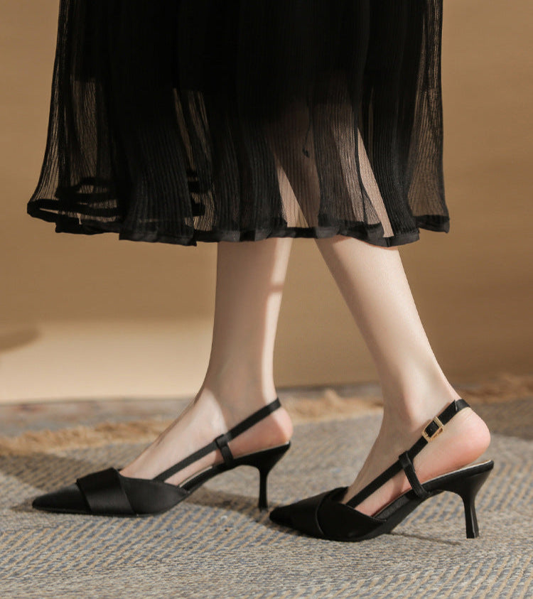 Geplooide top met uitlopende mouwen en maxi-rok set met tailleband – Rosiny 