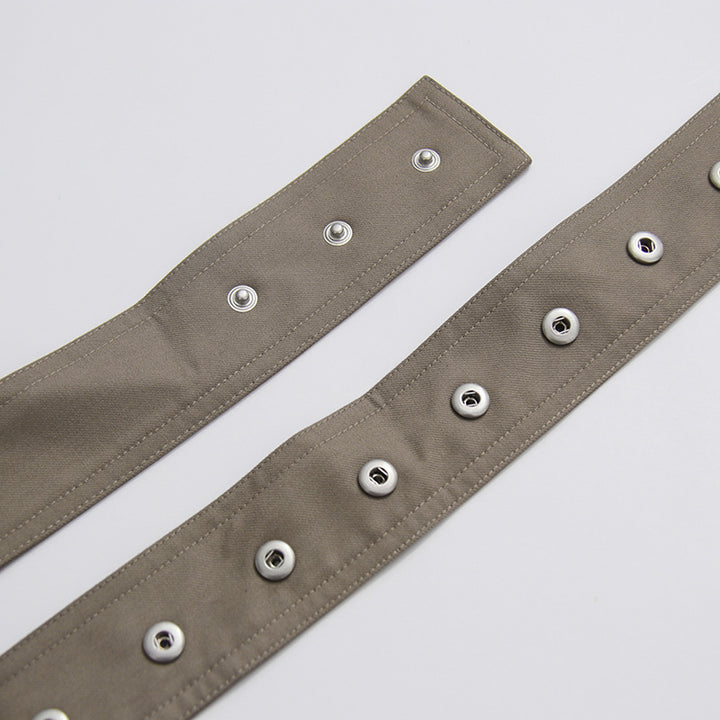 tailored wrap trench dress with belted waist – SANDRA