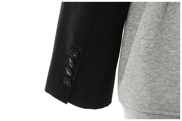 layered hoodie dress with chain belt – URBAN