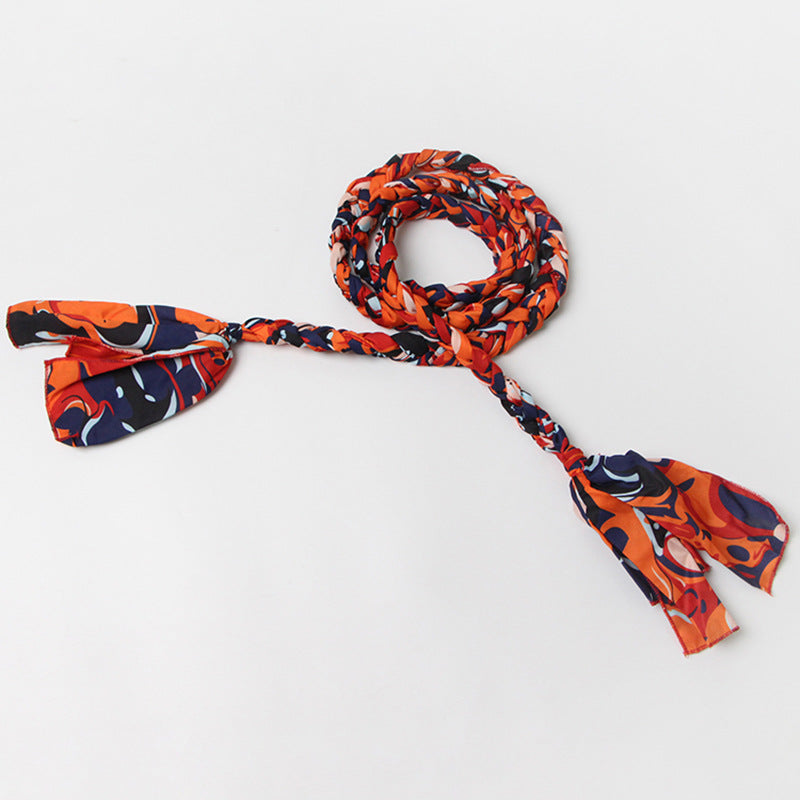 long-sleeve mini dress with belted waist - AURELIAXIN