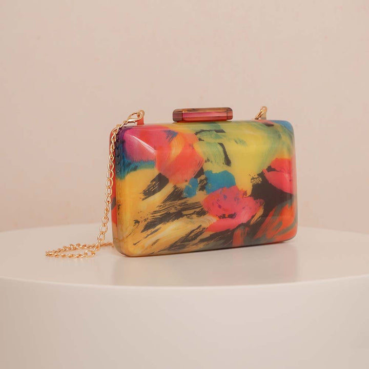 geweven rieten draagtas met dubbele leren handvatten – LÉONIE 