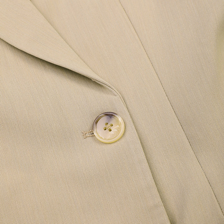 tailored blazer jacket with wide belt – SIENNAMI