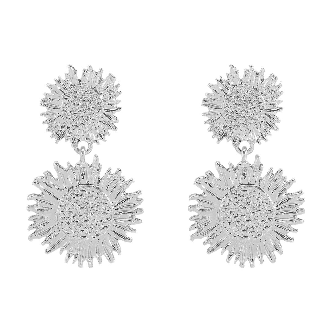 Geplooide top met uitlopende mouwen en maxi-rok set met tailleband – Rosiny 