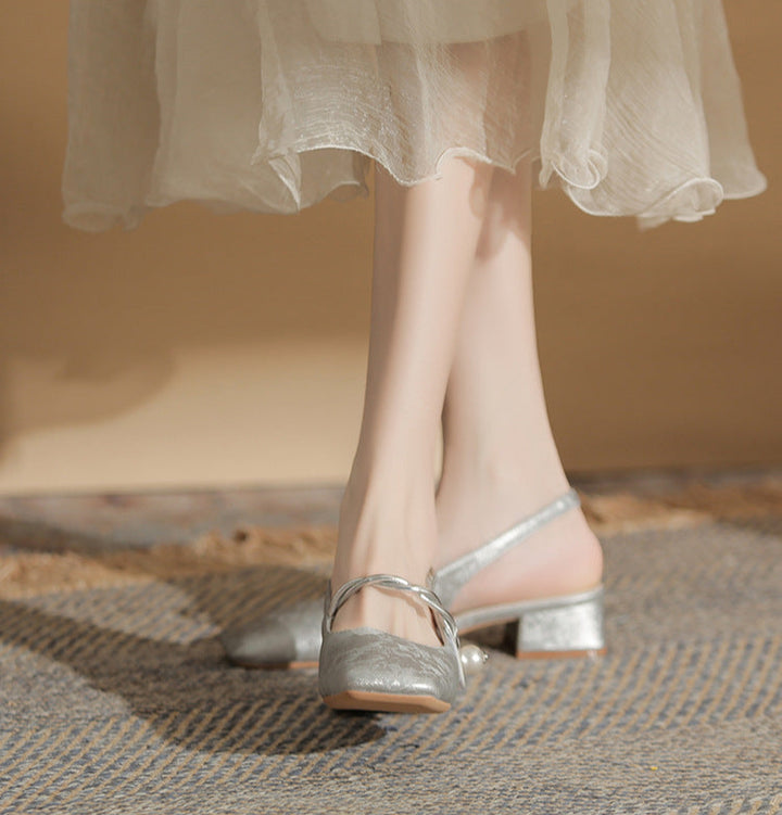 Plissiertes Oberteil mit ausgestellten Ärmeln und Maxirock-Set mit Taillengürtel – Rosiny 