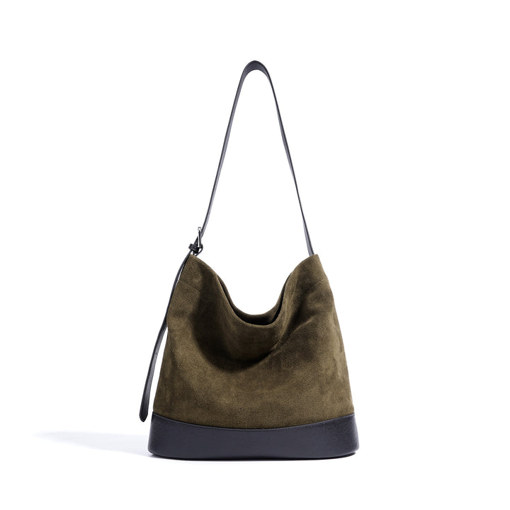 sac cabas en rotin tissé avec doubles poignées en cuir – LÉONIE 