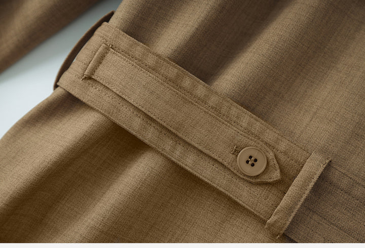 high-end belted trench coat – IMPERIA