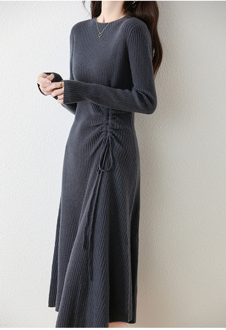 فستان ماكسي أنيق بأكمام طويلة – ليريا