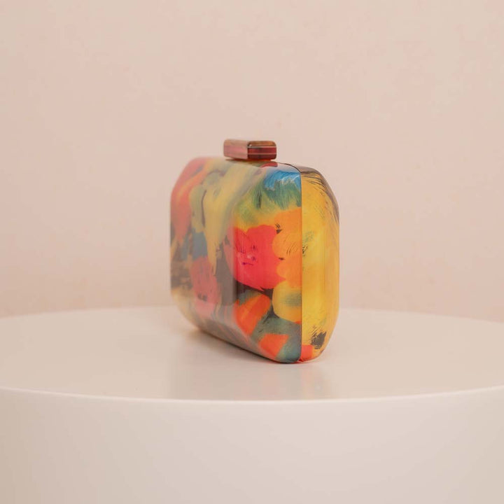 geweven rieten draagtas met dubbele leren handvatten – LÉONIE 