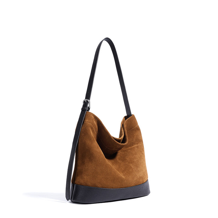 sac cabas en rotin tissé avec doubles poignées en cuir – LÉONIE 