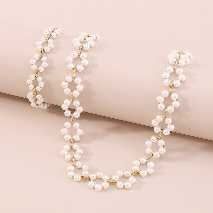 Geplooide top met uitlopende mouwen en maxi-rok set met tailleband – Rosiny 