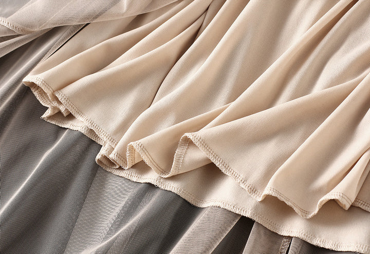 layered tulle skirt with mini velvet bows – ÉCLAT