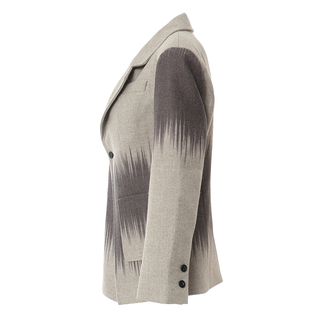 Geplooide top met uitlopende mouwen en maxi-rok set met tailleband – Rosiny 