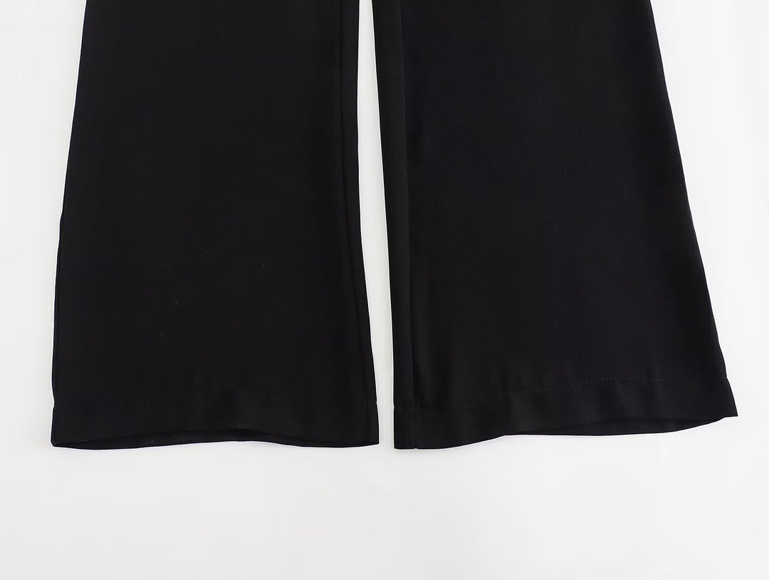 tailored sleeveless vest & wide-leg trousers set – VÉRA