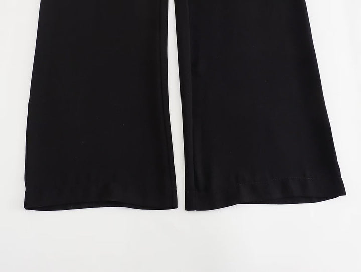 tailored sleeveless vest & wide-leg trousers set – VÉRA