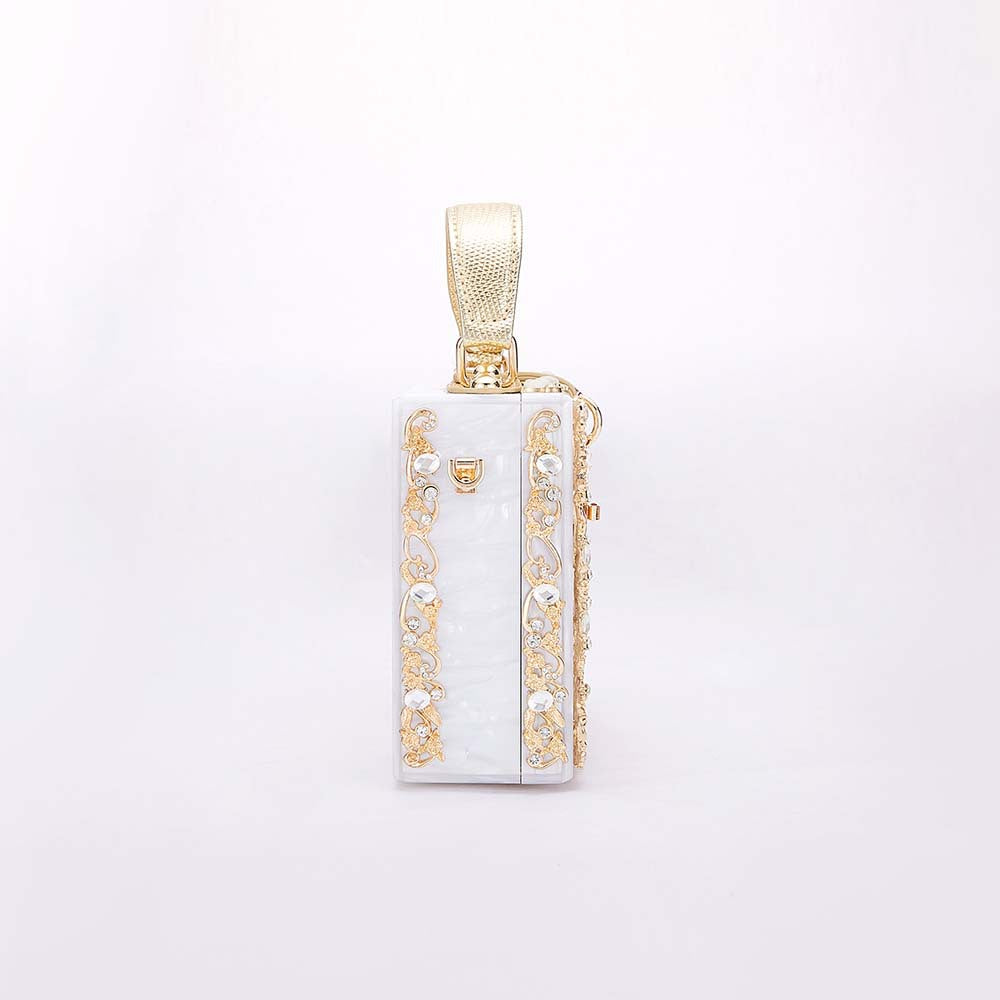 geweven rieten draagtas met dubbele leren handvatten – LÉONIE 