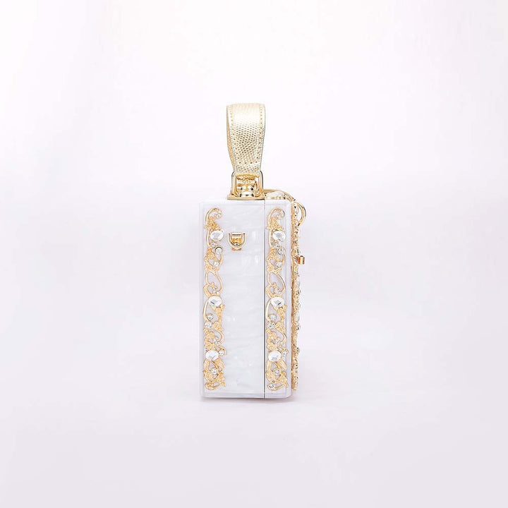 geweven rieten draagtas met dubbele leren handvatten – LÉONIE 