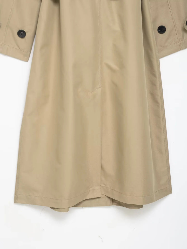 معطف ترنش مزدوج الصدر مزود بحزام – أورورا