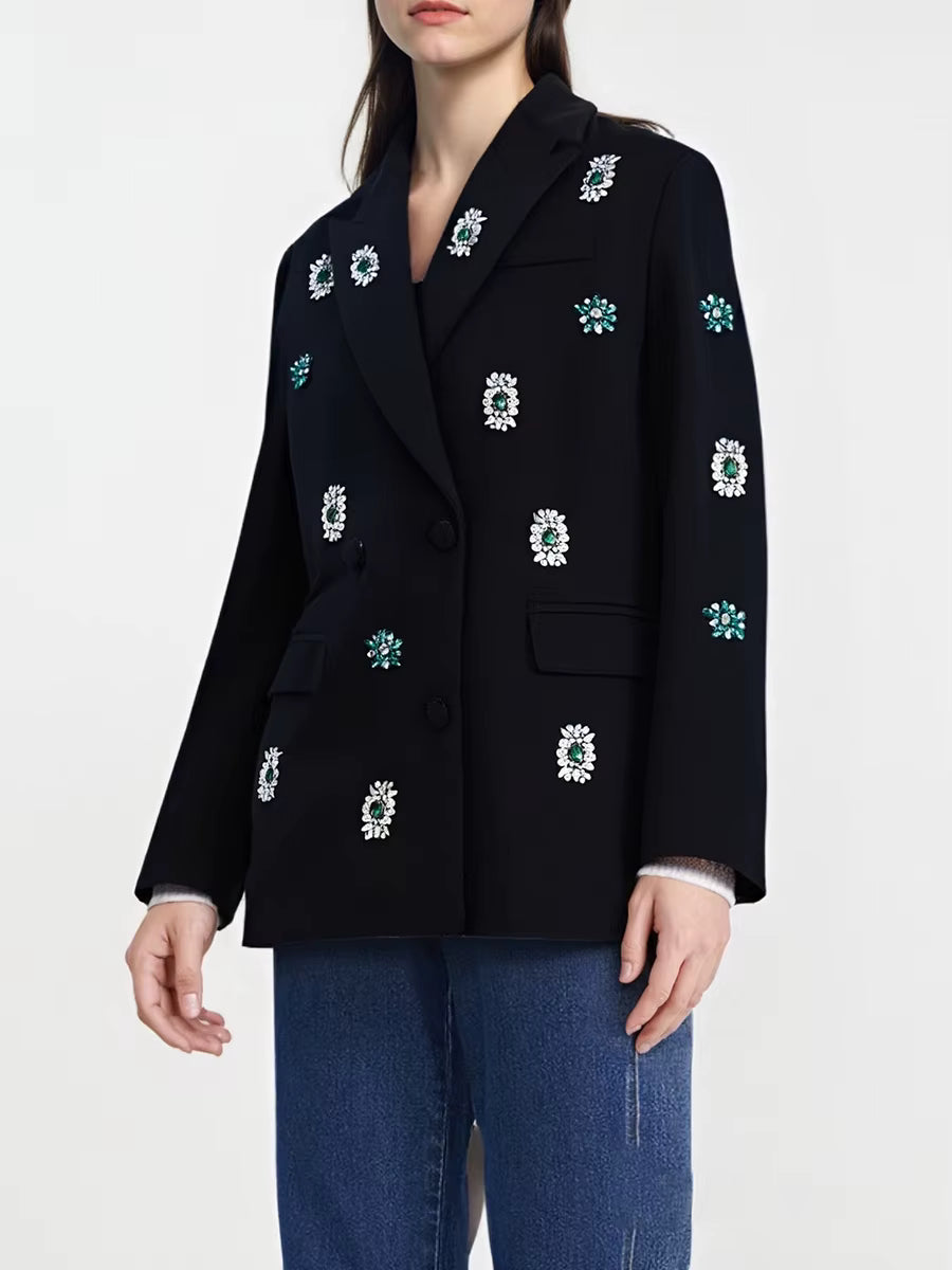 Haut à manches évasées plissées et ensemble jupe longue avec ceinture à la taille – Rosiny 