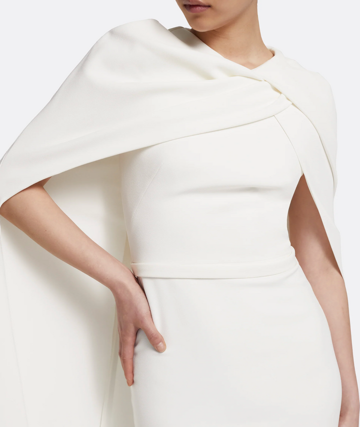 فستان عمودي بدون أكمام مع عباءة ماكسي – لونا