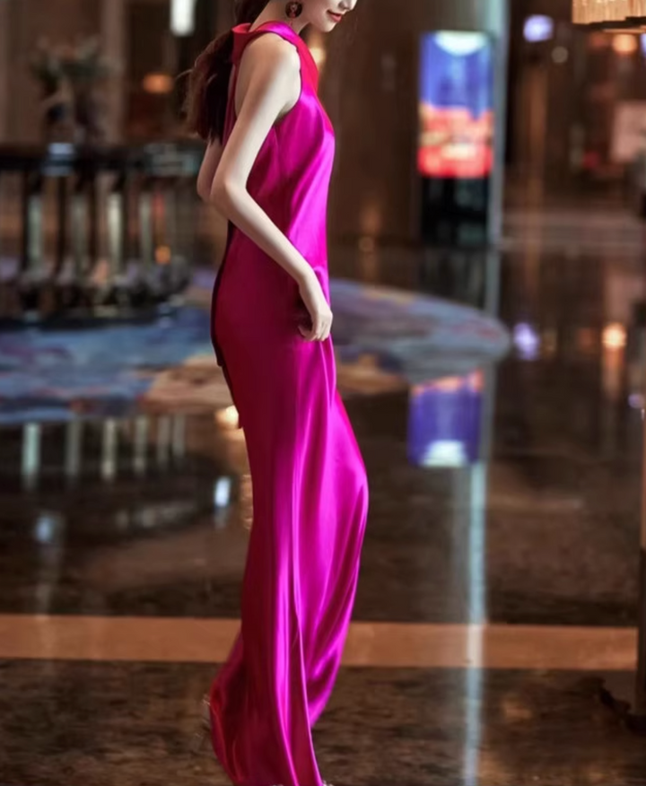 halter neck mermaid gown – RUBY