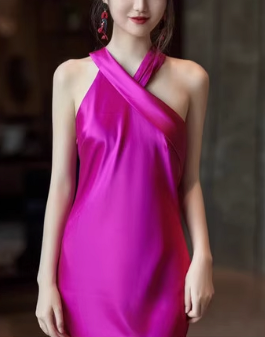 halter neck mermaid gown – RUBY