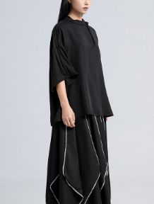 oversized hooded top with wide sleeves – EASE