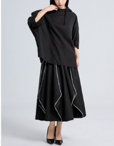 oversized hooded top with wide sleeves – EASE