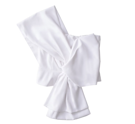 ne-shoulder bow-detail blouse – ELARA