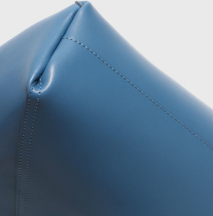 leather sculpted hobo bag with braided top handle – NYRA