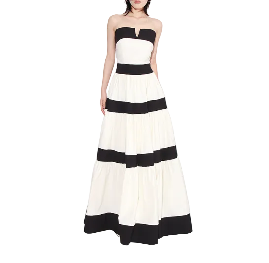 طقم مكون من بلوزة قصيرة وتنورة طويلة من الدانتيل الزهري - أزرق سماوي