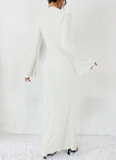 فستان ماكسي أنيق بأكمام طويلة – ليريا