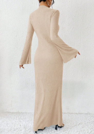 فستان ماكسي أنيق بأكمام طويلة – ليريا