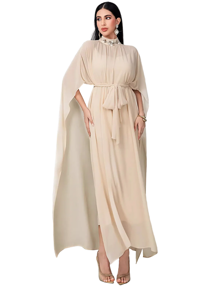 فستان ماكسي أنيق بدون أكمام - لومينا