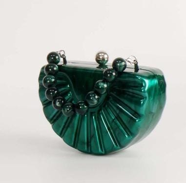 geweven rieten draagtas met dubbele leren handvatten – LÉONIE 