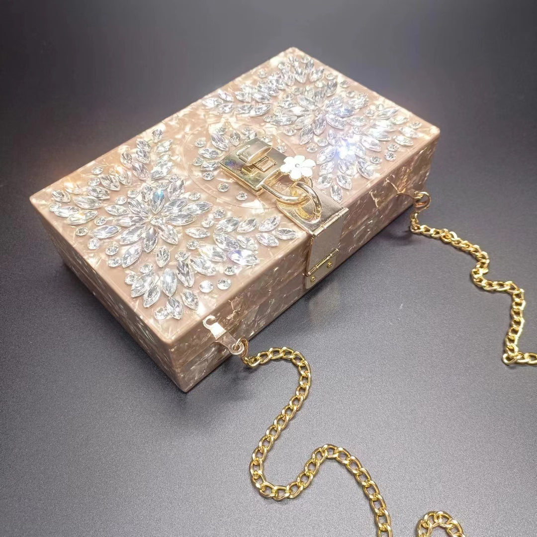 geweven rieten draagtas met dubbele leren handvatten – LÉONIE 