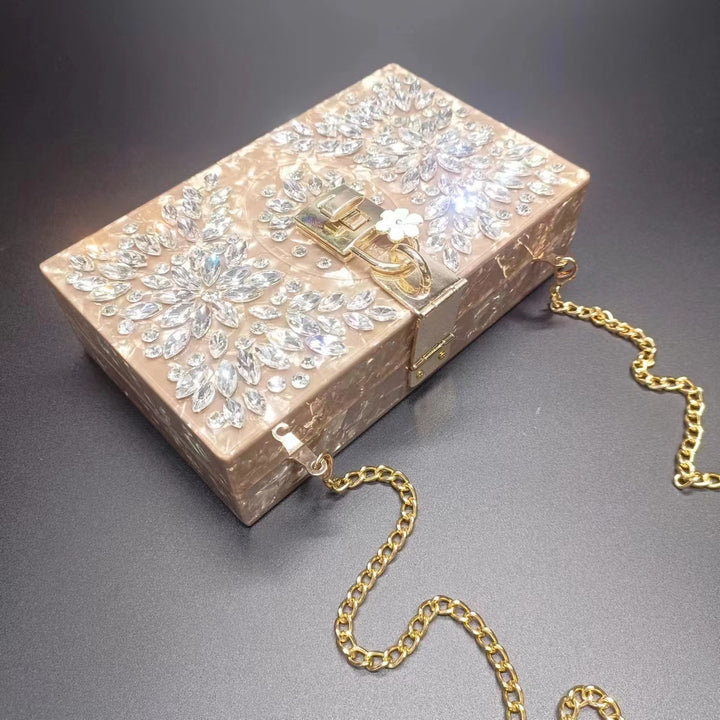 geweven rieten draagtas met dubbele leren handvatten – LÉONIE 