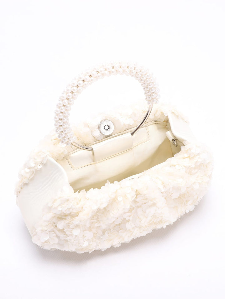 geweven rieten draagtas met dubbele leren handvatten – LÉONIE 