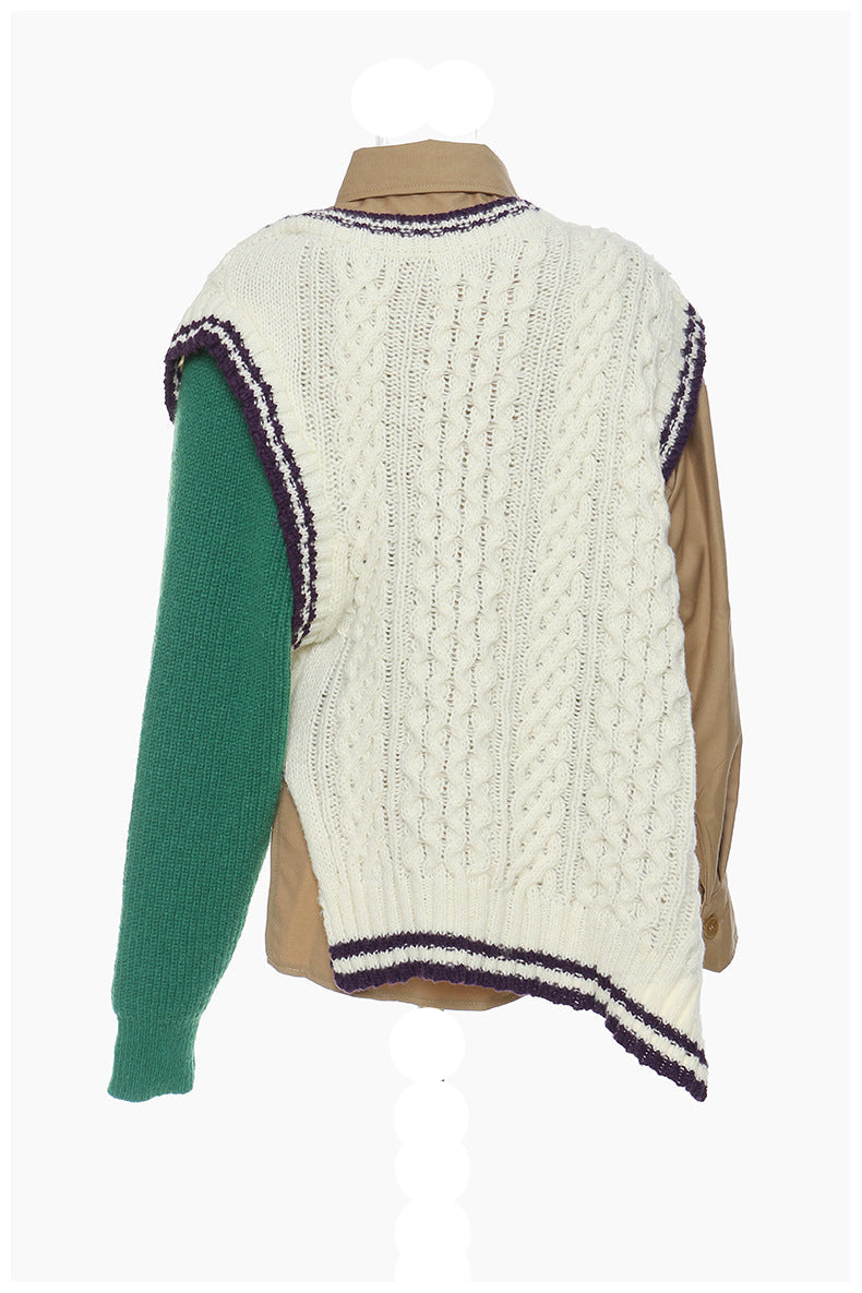 Plissiertes Oberteil mit ausgestellten Ärmeln und Maxirock-Set mit Taillengürtel – Rosiny 