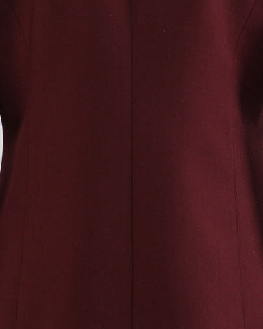 asymmetric long coat with tailored lapel – MARIGON