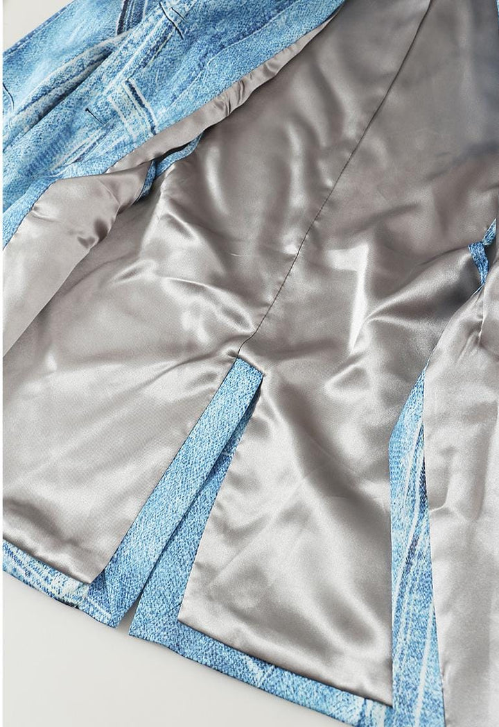 بليزر مصمم خصيصًا مع جيوب بغطاء – رايلي