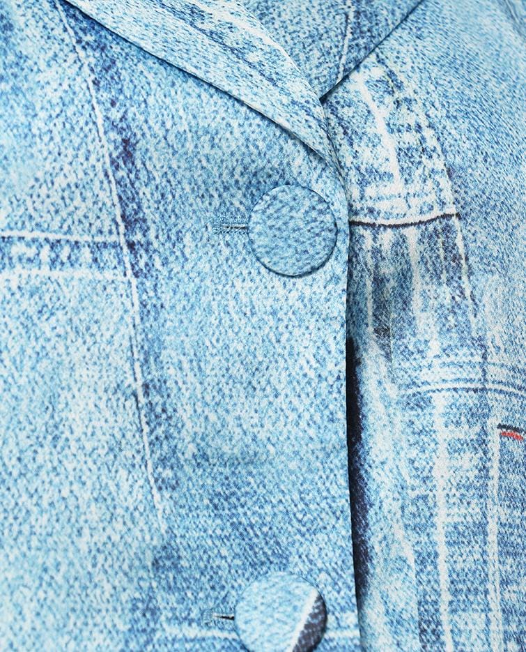 بليزر مصمم خصيصًا مع جيوب بغطاء – رايلي