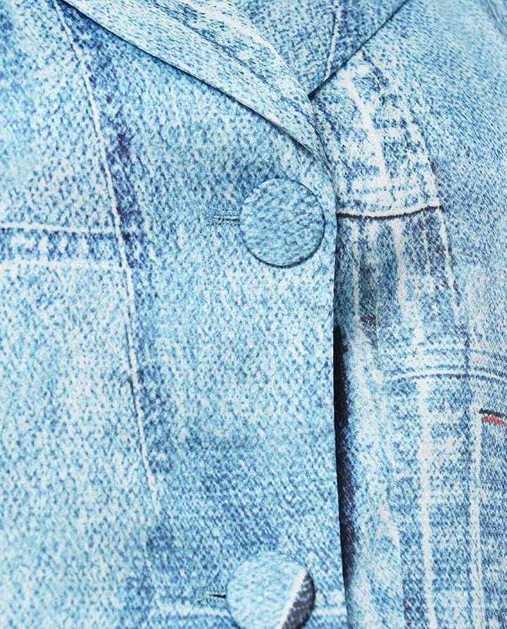 بليزر مصمم خصيصًا مع جيوب بغطاء – رايلي