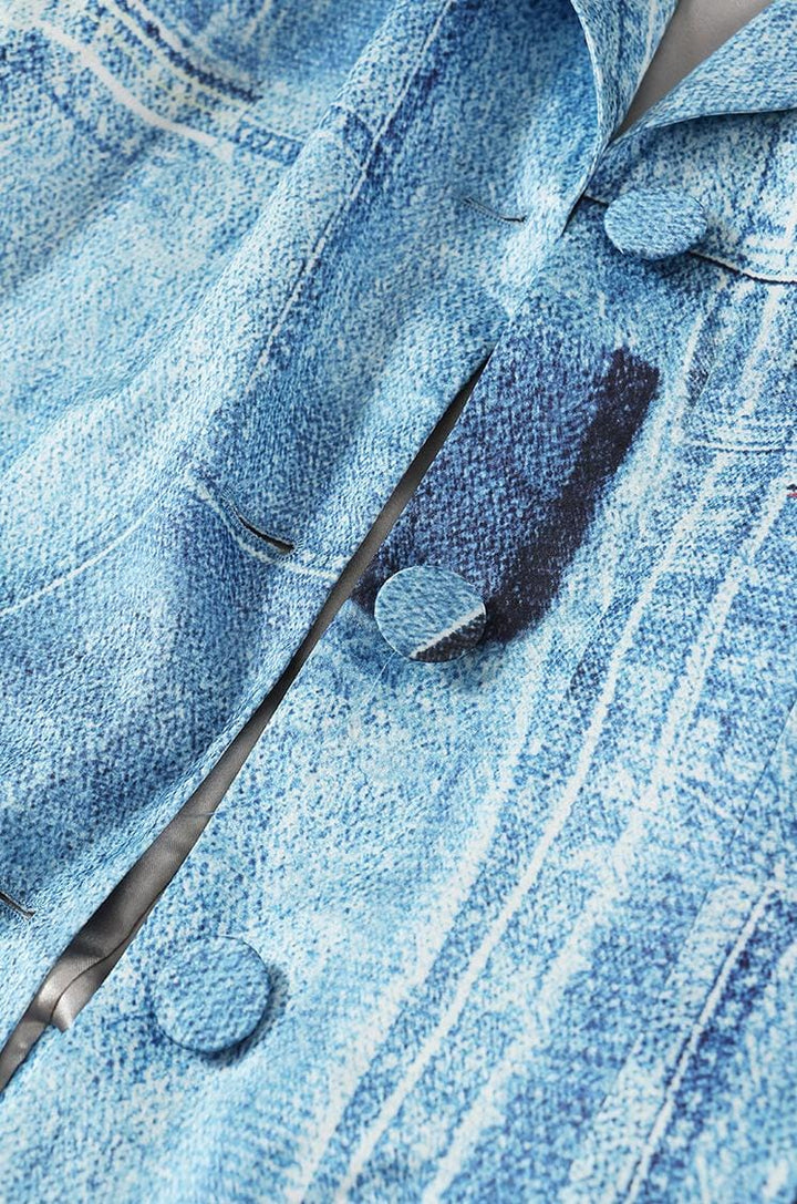 بليزر مصمم خصيصًا مع جيوب بغطاء – رايلي