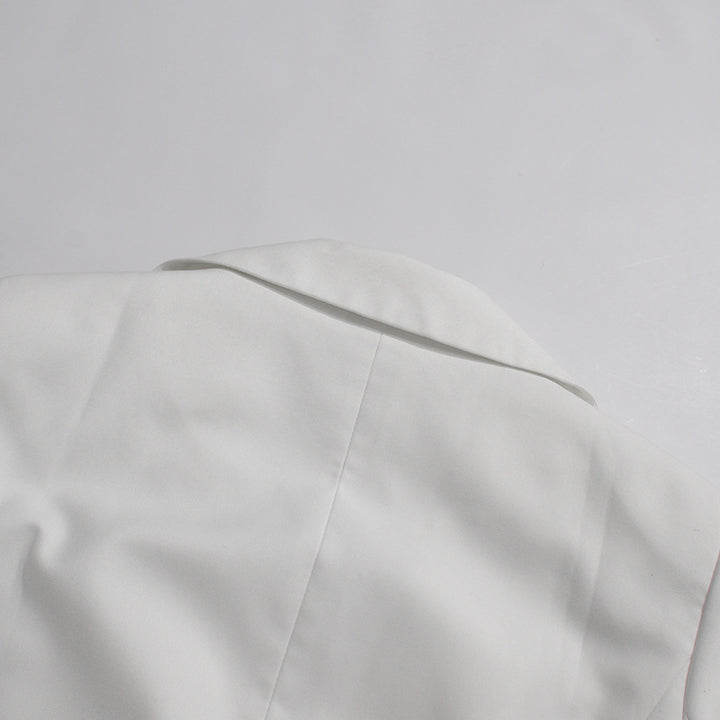 Geplooide top met uitlopende mouwen en maxi-rok set met tailleband – Rosiny 