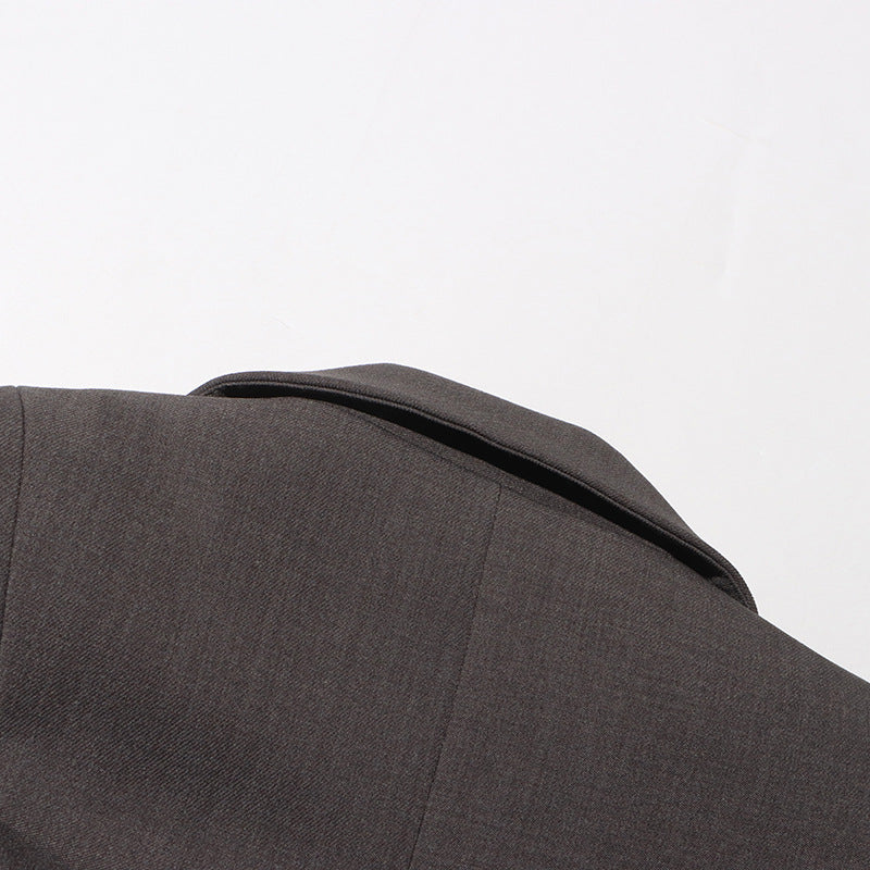 معطف طويل مزدوج الصدر بقصة أنيقة واسعة من الأسفل - فيكتورينا