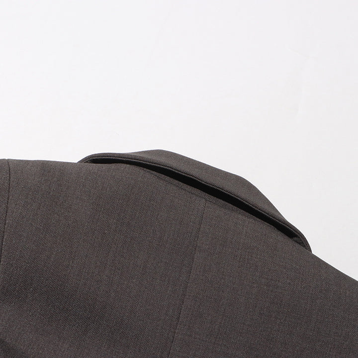 معطف طويل مزدوج الصدر بقصة أنيقة واسعة من الأسفل - فيكتورينا